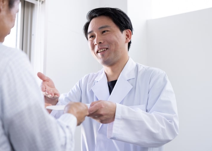 処方せんの受け渡しイメージ